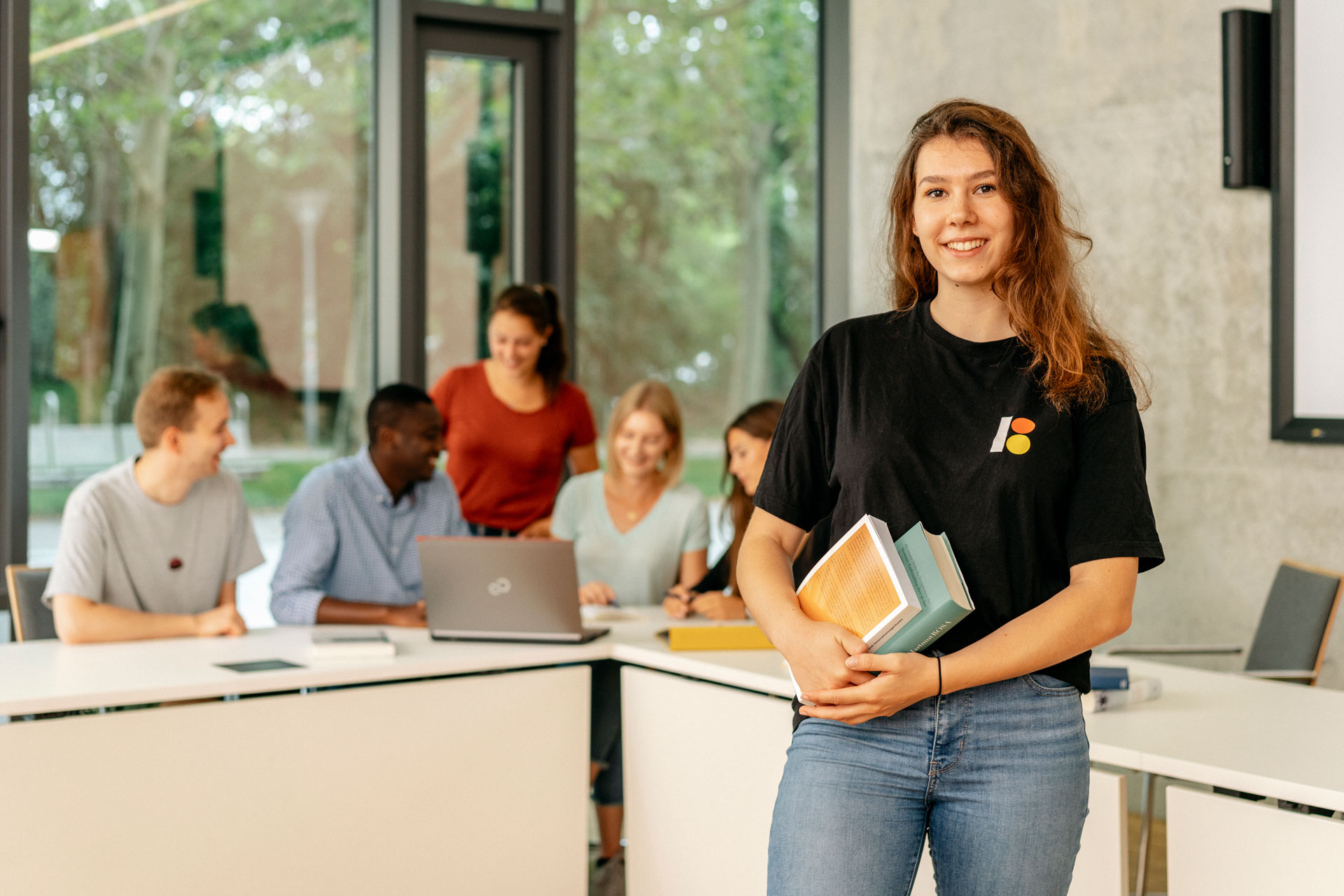 Treffen mit Studierenden
